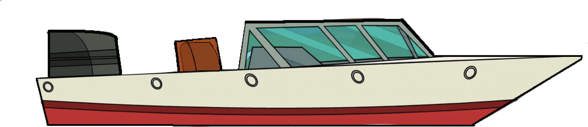 File Size - Boat (2112x443), Png Download