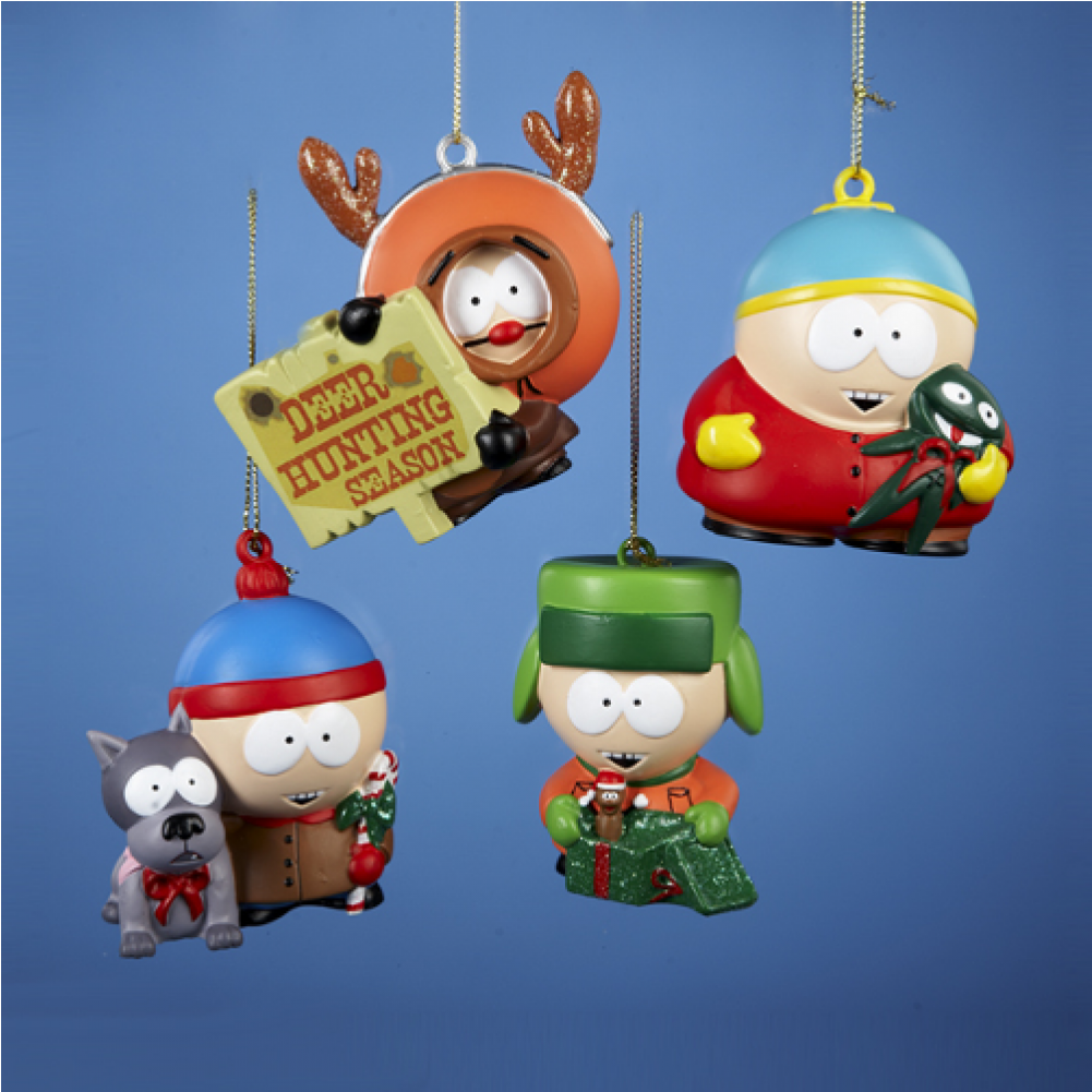 South Park Christmas Ornament Set - South Park Christmas Kenny (1000x1231), Png Download