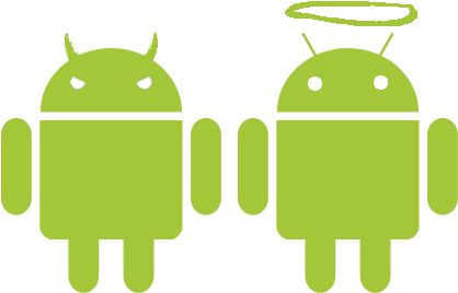 Android Naughty Or Nice - Ios Android (439x292), Png Download