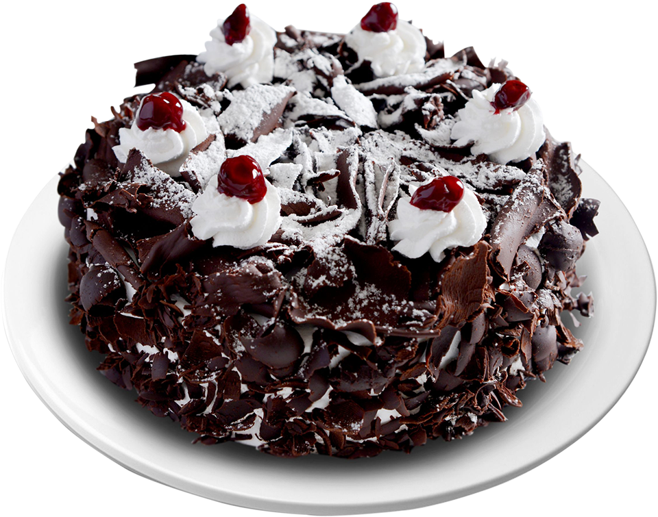 Black Forest Gateau (1000x782), Png Download