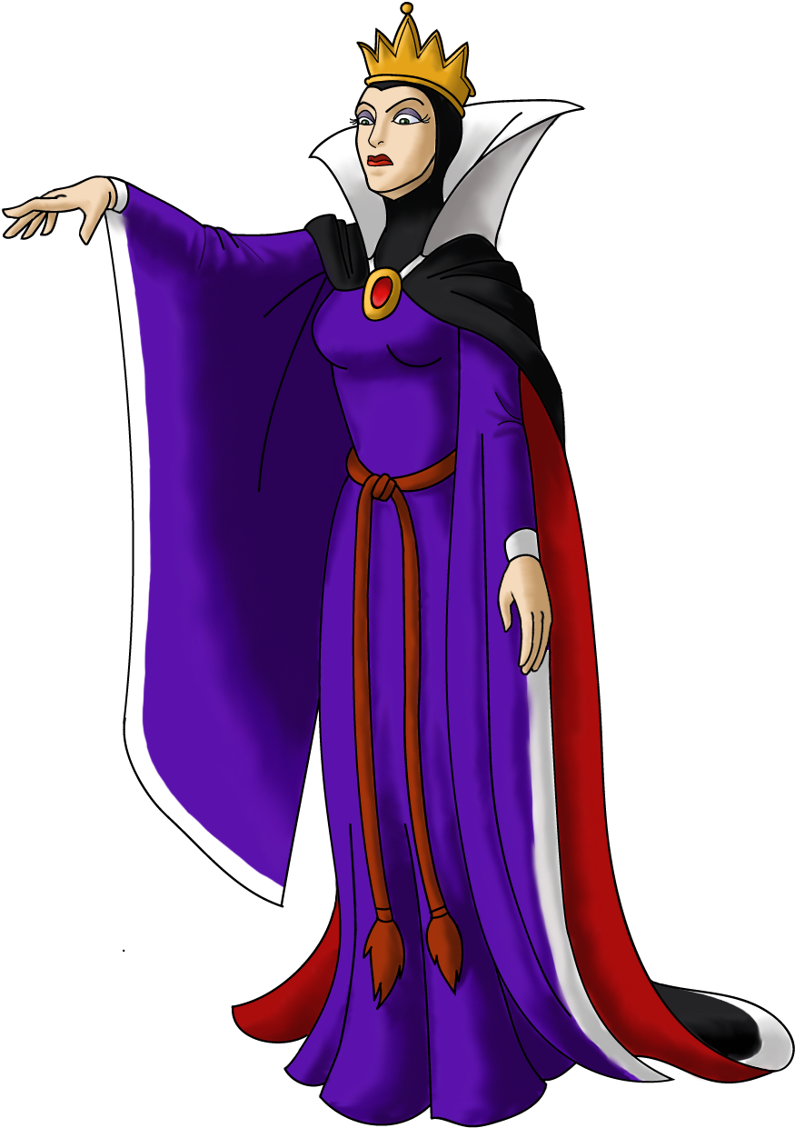 Villains Png For Free Download On - Evil Queen Clip Art (992x1288), Png Download