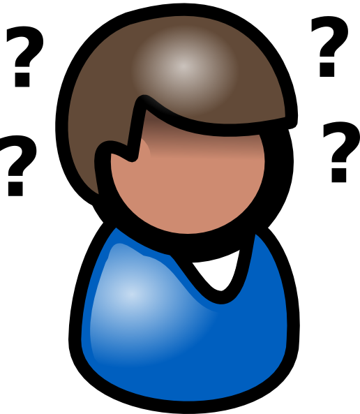 This Free Clipart Png Design Of Thinking Man Clipart (516x593), Png Download