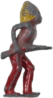 Barclay Red Pants Native American (800x1001), Png Download