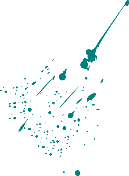 Clip Art At Clker Com Vector Online - Splatter Clipart (438x597), Png Download