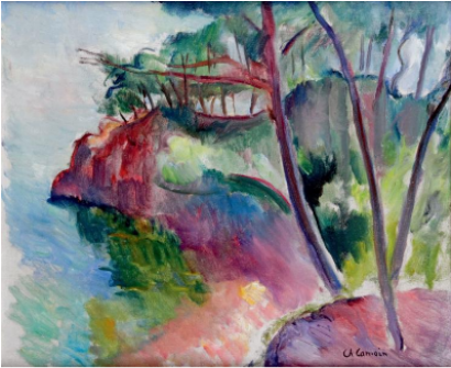 Post-impressionists Sculpture - Saint-raphaël (409x615), Png Download