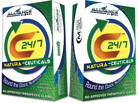 Aim Global C 24/7 Natura-ceuticals - C24 7 (462x345), Png Download