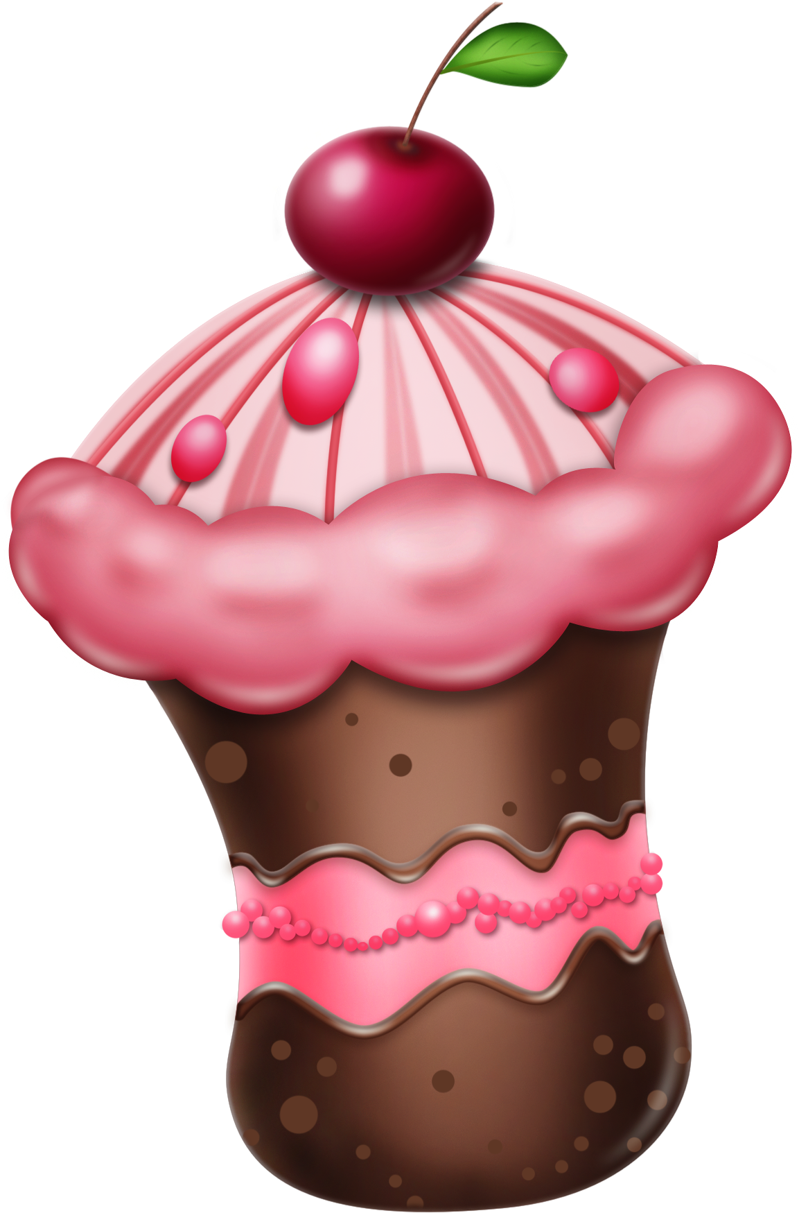 Clipart Small Cake (1228x1825), Png Download