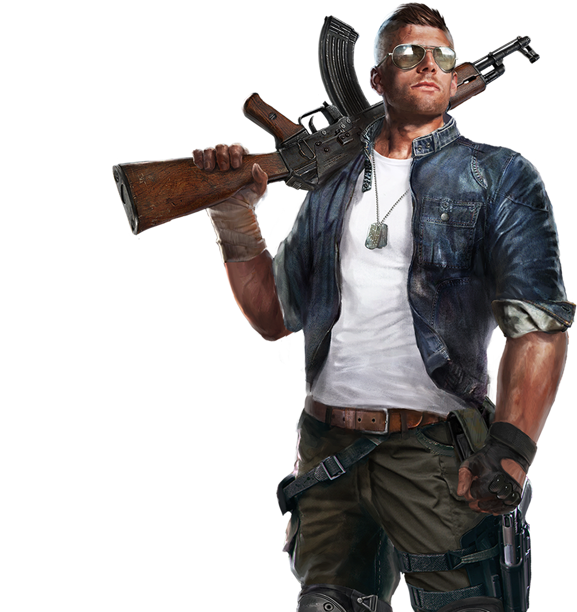 Pc Free To Play Shooter (1131x1200), Png Download