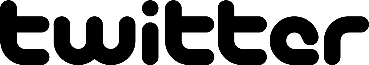 Twitter Font Download - Twitter White Font Png (1200x300), Png Download