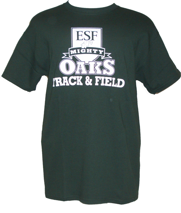 Track & Field Team T-shirt - Only & Sons Mens Cotton Crew Neck T-shirt Green (1024x768), Png Download