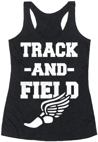 Track And Field Racerback Tank Top - Let Me Be Perfectly Queer (484x484), Png Download