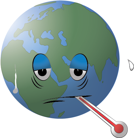 Calentamiento Global Tierra Png (692x604), Png Download