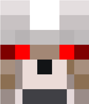 Meaniewolfface - Minecraft Wolf Face Png (400x400), Png Download