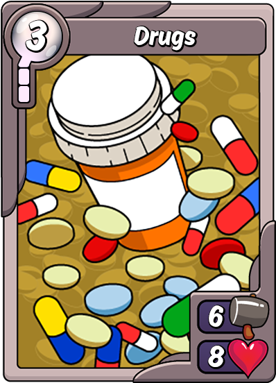 Drugs - Animation Throwdown Hank (450x600), Png Download