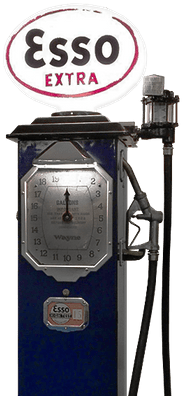 Esso Petrol Pump - Gas Pump (400x400), Png Download