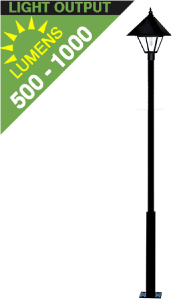 Led Pole Area Lights (600x600), Png Download
