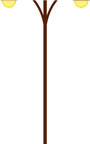 Lamp Post Clipart Yard - Street Light (640x480), Png Download