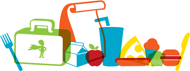 Camp Lunch Menu - Lets Do Lunch Clip Art (636x249), Png Download
