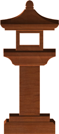 Chinese Lamp Post (430x430), Png Download