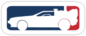 Delorean By Major-league - Art (375x360), Png Download