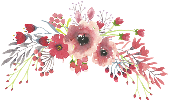 Akwarela, Kwiat, Dekoracja - Watercolor Flower Transparent Background (639x480), Png Download