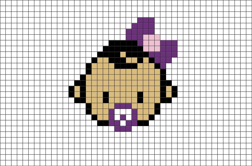 Pixel Art Baby (880x581), Png Download