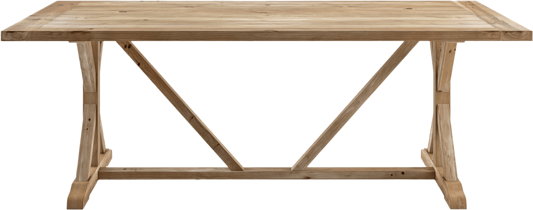 Chablis Dining Table - Wood Dining Table Png (2000x1036), Png Download