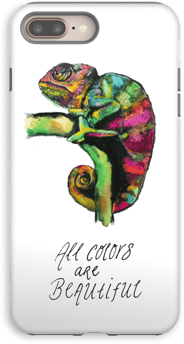 All Colors Are Beautiful Case Iphone 8 Plus Tough - Apple Iphone 8 (501x800), Png Download