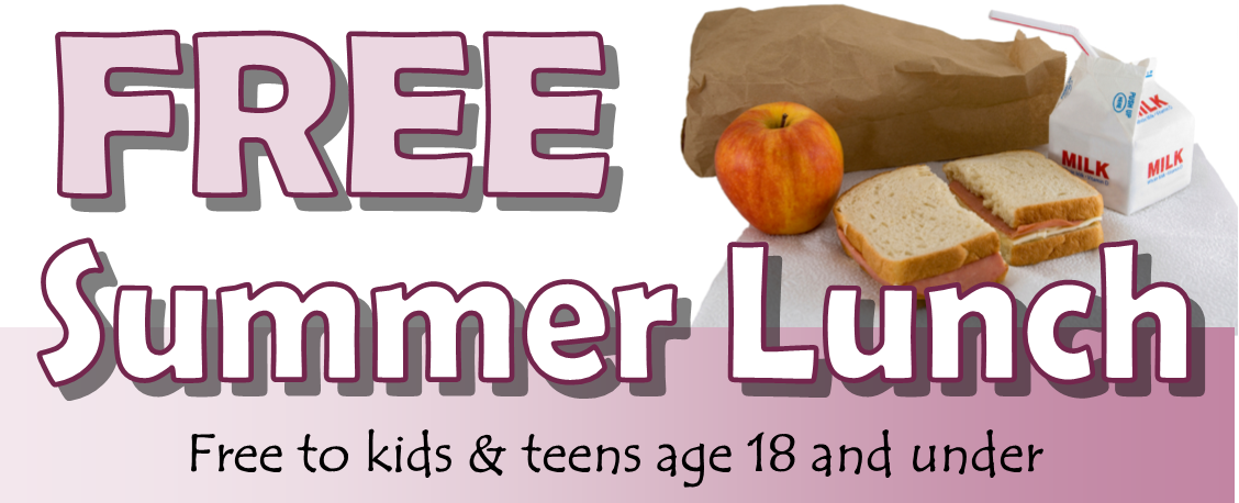 Summer Lunch Program - Free Summer Lunch Program (1128x458), Png Download