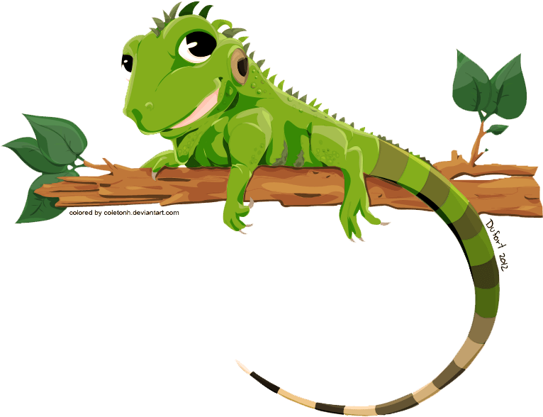 Iguana Png (774x596), Png Download