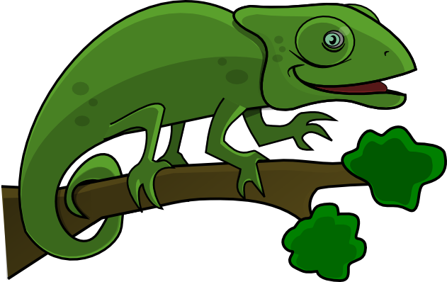Iguana Clip Art - Reptile Clip Art (631x398), Png Download