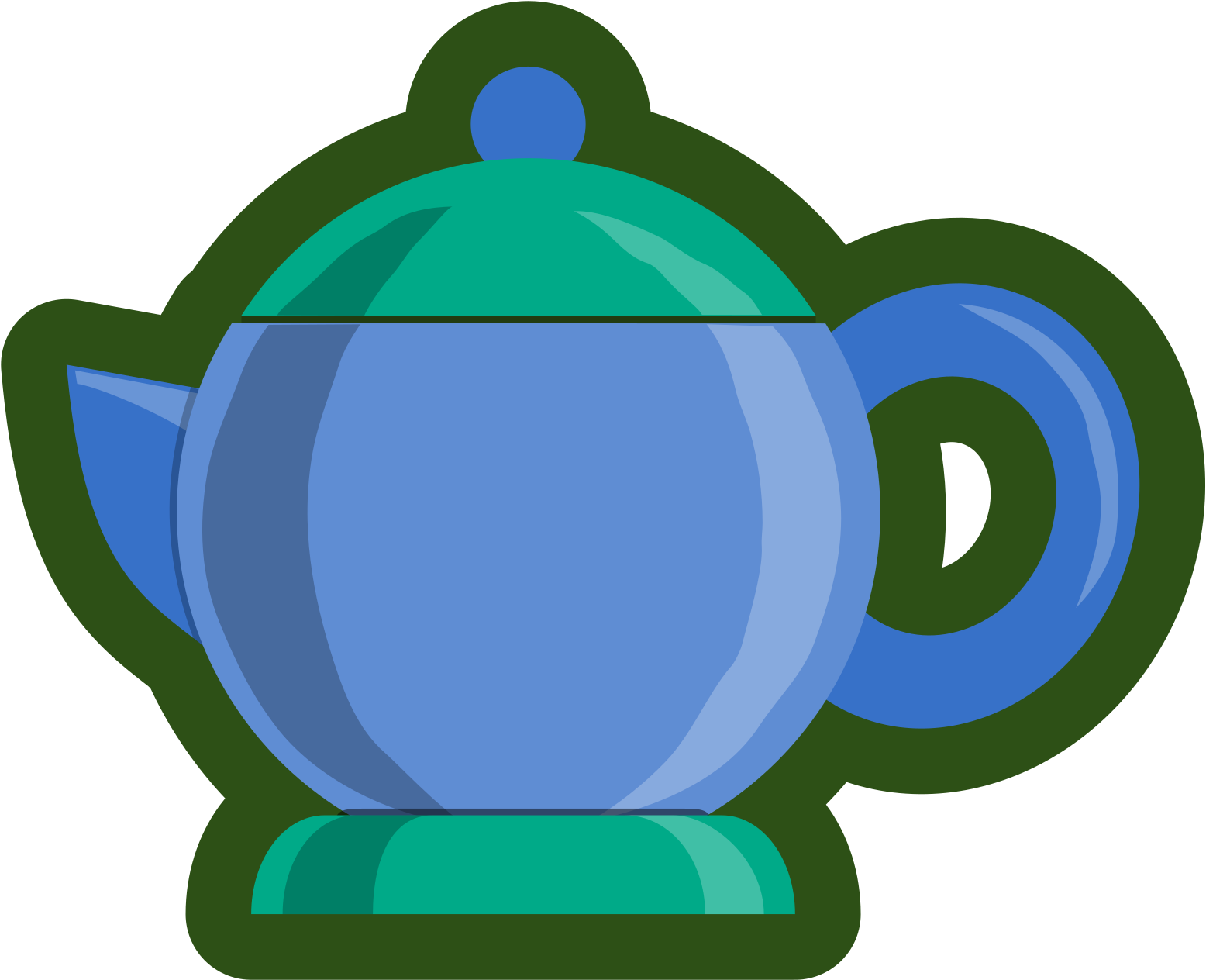 Big Image - Tea Set (2400x2109), Png Download
