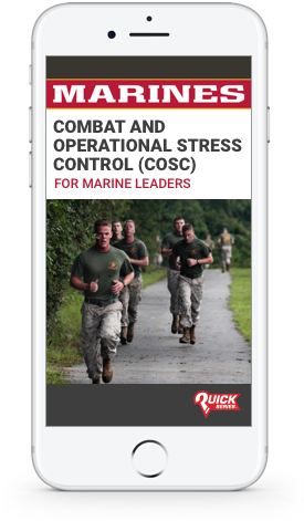 Usmc Combat Operational Stress Continuum - Army (275x471), Png Download