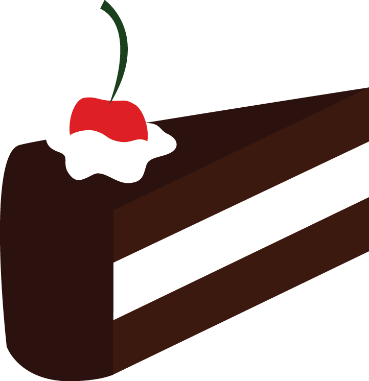 A Slice Of Cake By Artbyslider On Clipart Library - Piece Of Cake Vector Png (722x746), Png Download