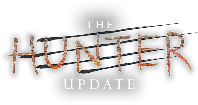 Hunter Update - Logo - February 27 (685x365), Png Download
