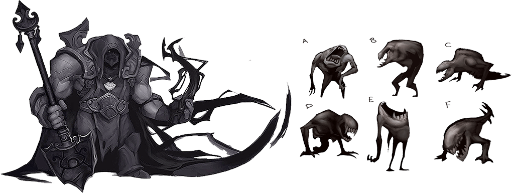 Yorick Update Concept 2 - League Of Legends Yorick Concept Art (1020x389), Png Download