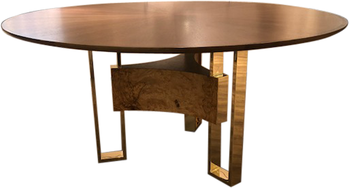 Viyet Designer Furniture Tables Donghia Starre Round - Table (1200x1200), Png Download
