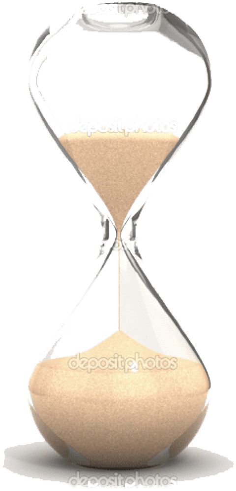 The Concept Of The Eldercare Center Will Be The Sand - Sand Clock (304x549), Png Download