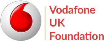 Shared Values, Goals And Objectives - Logo Vodafone Foundation Uk (437x303), Png Download
