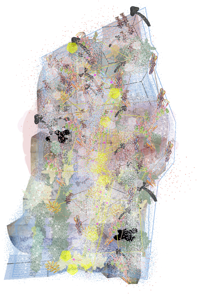 Seorae Map Project - Watercolor Paint (738x1033), Png Download