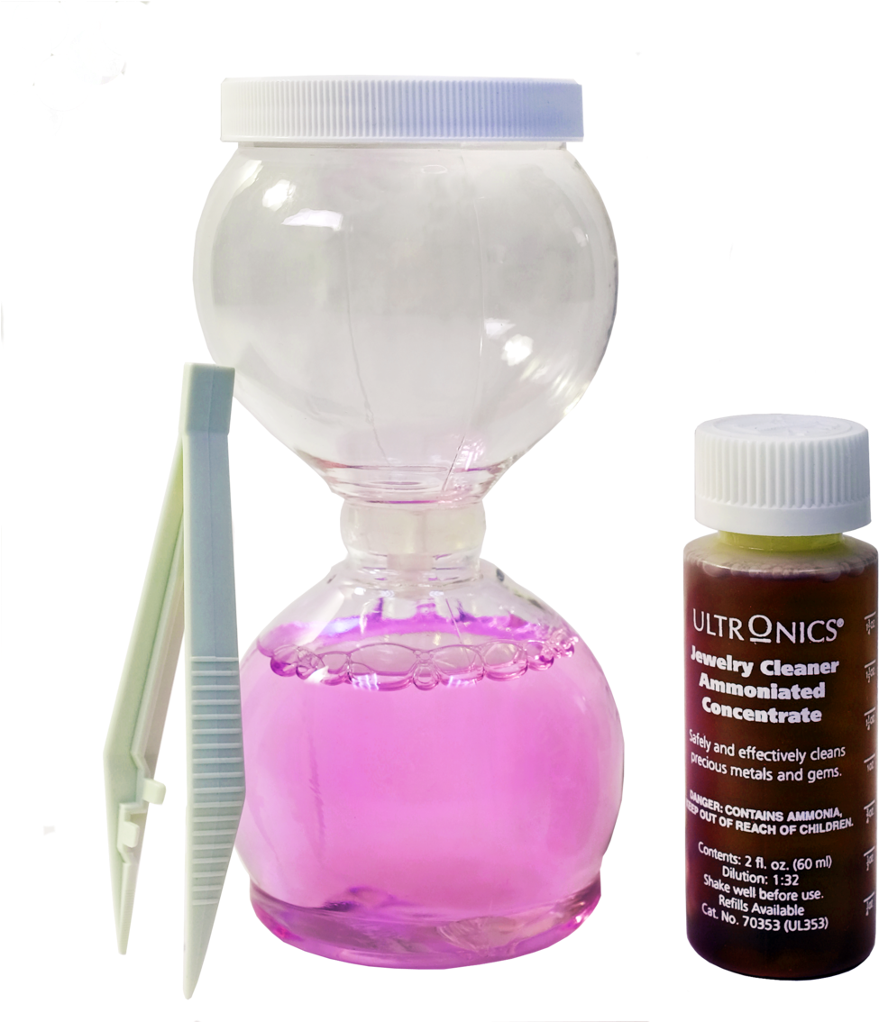 Hourglass Jewelry Cleaning Kit (1000x1133), Png Download