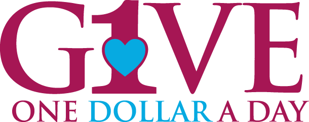 One Dollar A Day (610x241), Png Download