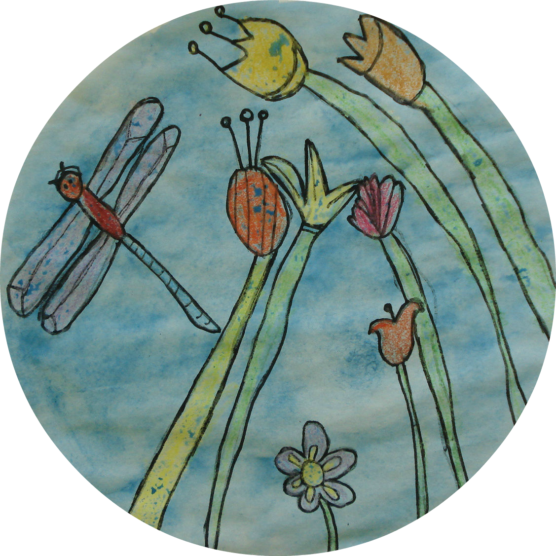 Ta Da - Child Art (1127x1127), Png Download