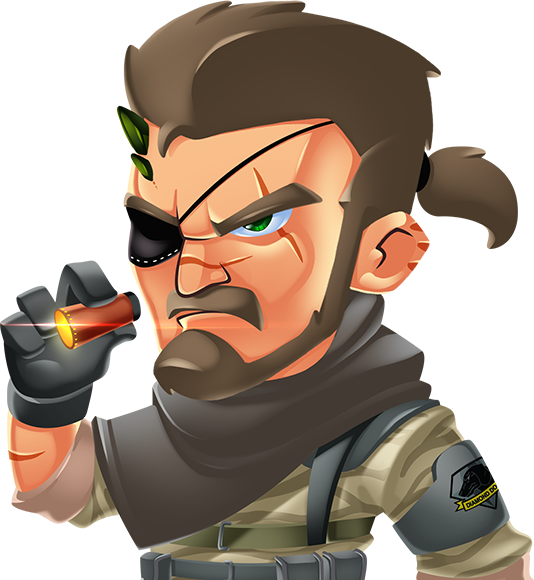 Illustrating Bigboss From Metal Gear Solid The Phantom - Metal Gear Big Boss Art (534x580), Png Download