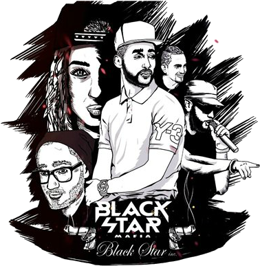 Black Star Mafia - Black Star Mafia Песни (400x389), Png Download