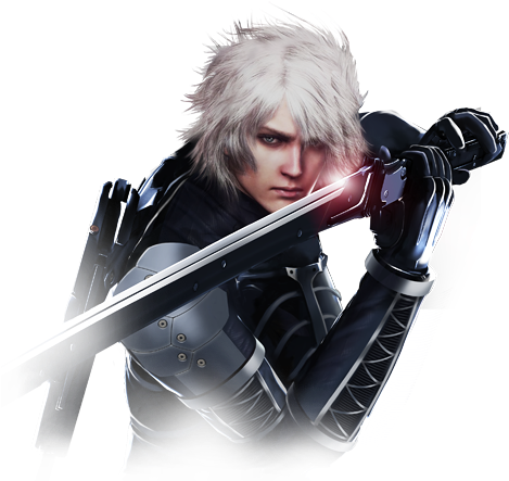 Metal Gear Solid - Playstation All Stars Raiden (480x444), Png Download