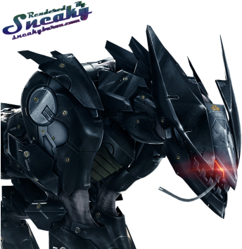 Metal Gear Rising Revengeance - Raiden Metal Gear Png (400x356), Png Download