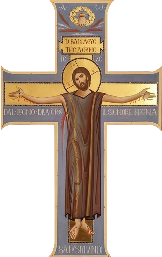 Pin By Γιαννης Χατζηστεργιου On Βυζαντινες Εικονες - Icona Crocifisso (526x833), Png Download