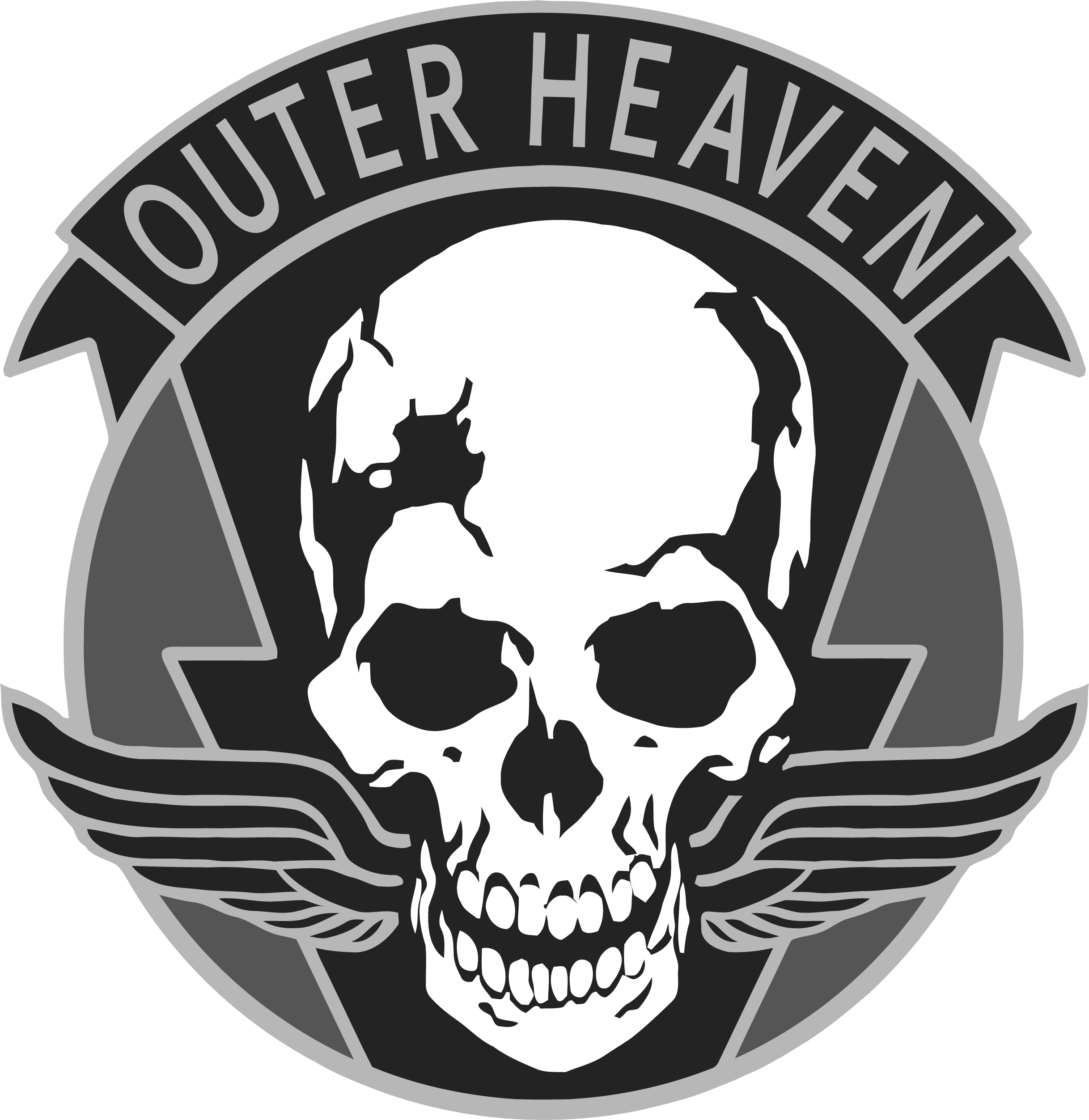 Mgs4 - Metal Gear Outer Heaven Logo (2435x2505), Png Download