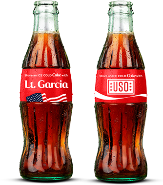 Uso Bottles - Sabrina Carpenter Coca Cola (334x379), Png Download